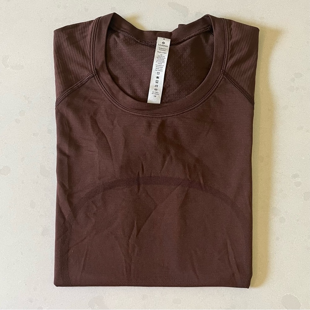 Swiftly Tech Short Sleeve, Brown Earth